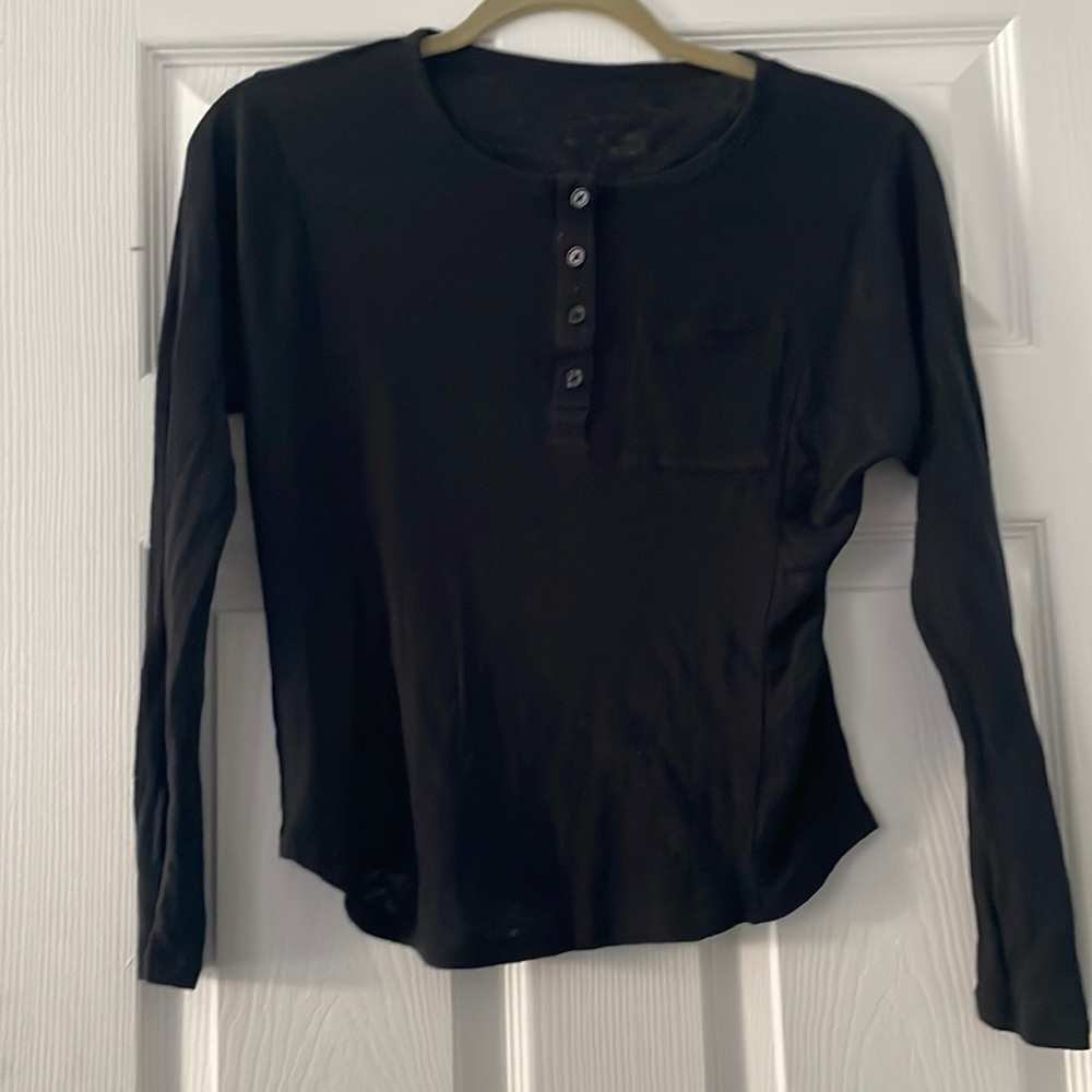 Vince 100% linen long sleeve shirt